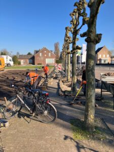 Dorpsraad Ospel Aerthijsplein verfraaiing 2025
