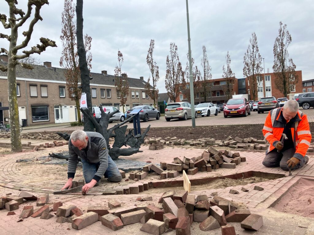Dorpsraad Ospel Aerthijsplein verfraaiing 2025